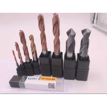 Solid Carbide Drill Bits for Hardened Steel